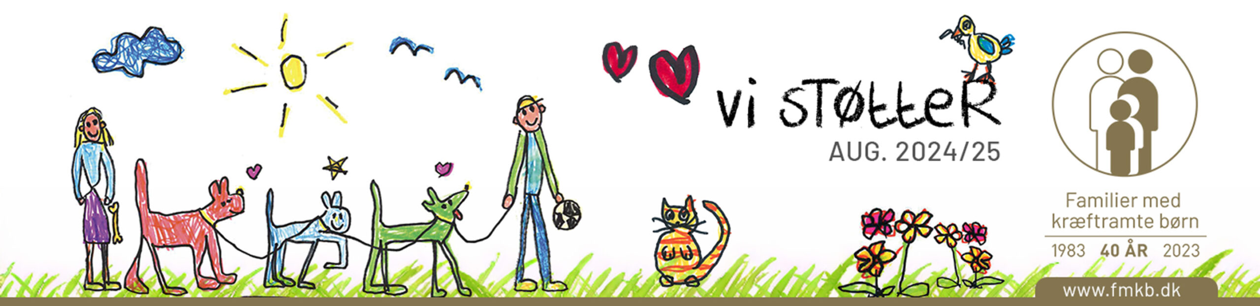 Familier med kræftramte børn – sponsorater